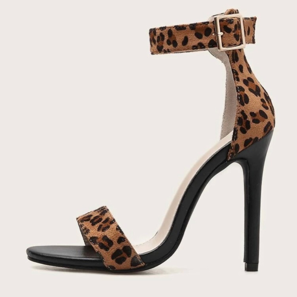 Shein cheetah print heels